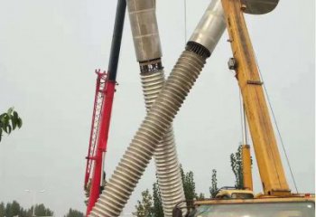 戶外螺釘雕塑廠家 噴漆小品 大型不銹鋼螺釘雕塑廠