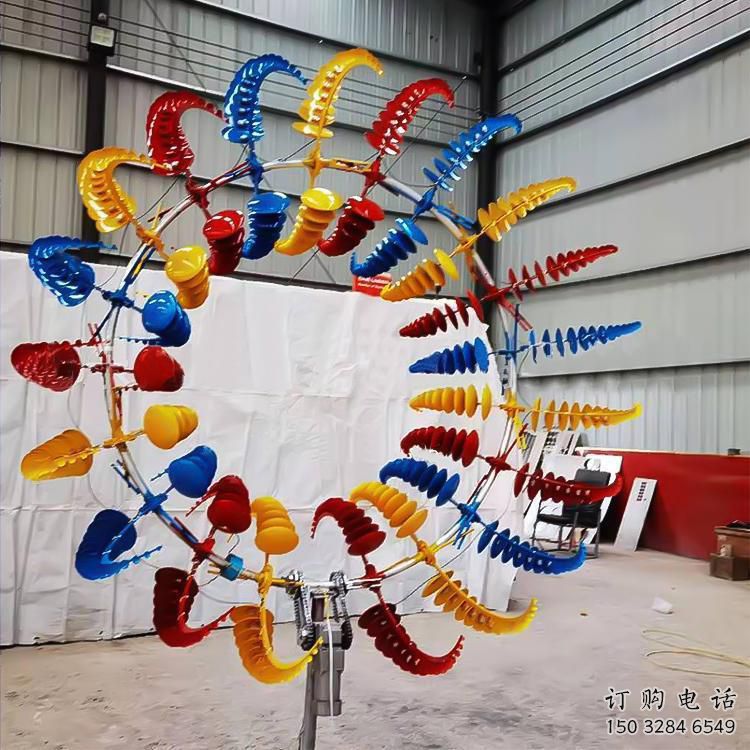 音樂風動雕塑廠家 鏡面擺件 現代不銹鋼風動雕塑廠