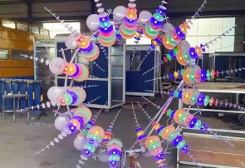 中式風(fēng)動雕塑廠家 現(xiàn)代小品 游樂場不銹鋼風(fēng)動雕塑制作