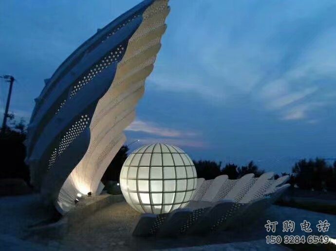 創(chuàng)意貝殼雕塑廠(chǎng)家 抽象小品 公園不銹鋼貝殼雕塑廠(chǎng)