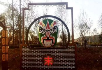 抽象臉譜雕塑廠家 歐式小品 戶(hù)外不銹鋼臉譜雕塑定做