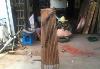 噴漆琵琶雕塑廠家 中式小品 大型不銹鋼琵琶雕塑廠