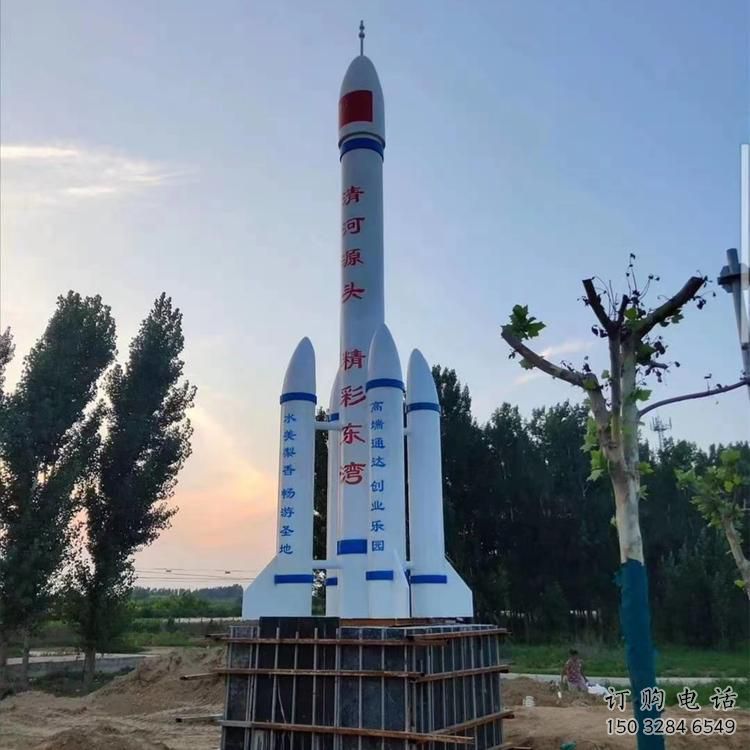 異形火箭雕塑廠家 現(xiàn)代小品 廣場(chǎng)不銹鋼火箭雕塑制作