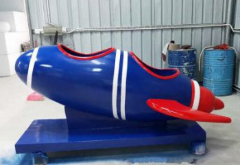 彩繪火箭雕塑廠家 歐式擺件 街頭不銹鋼火箭雕塑制作