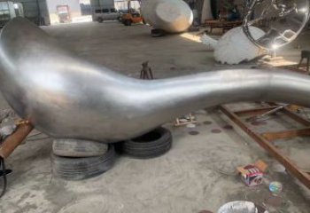 酒店湯匙雕塑廠家 戶外小品 現(xiàn)代不銹鋼湯匙雕塑廠