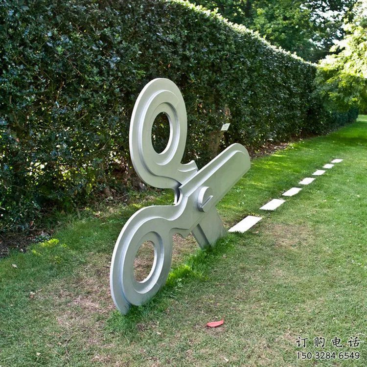 大型剪刀雕塑廠家 鍛造公園小品 廣場(chǎng)不銹鋼剪刀雕塑廠