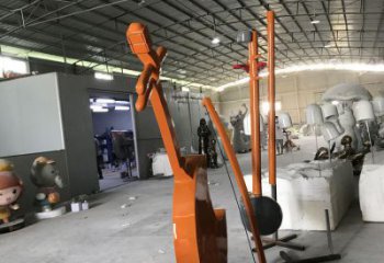 街頭二胡雕塑廠家 大型別墅區(qū)擺件 創(chuàng)意二胡雕塑廠