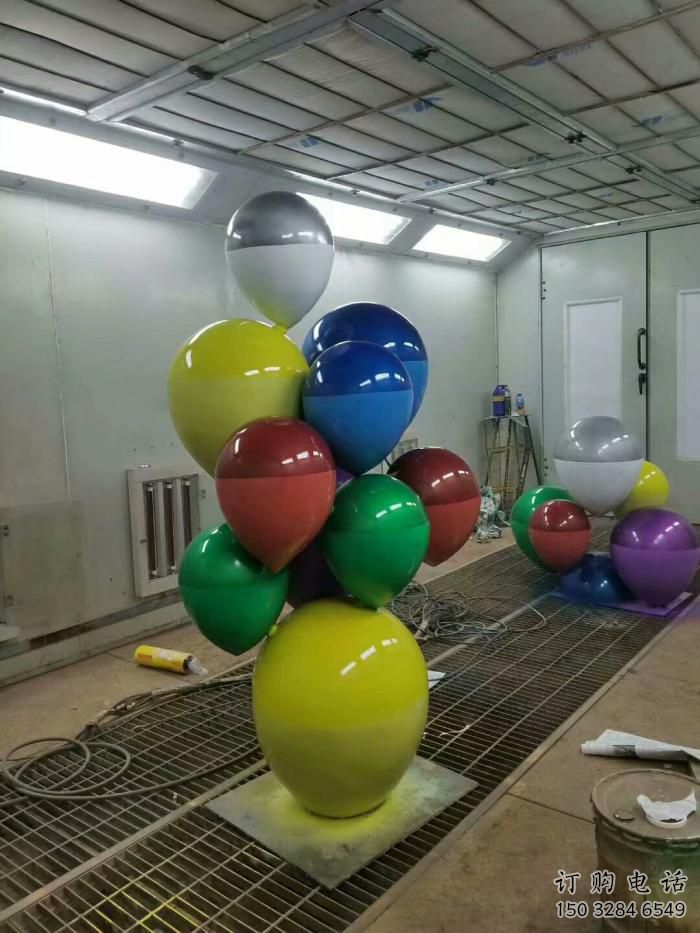 異形氣球雕塑廠家 現(xiàn)代公園小品 大型氣球雕塑廠