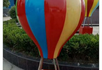 廣場(chǎng)氣球雕塑廠家 烤漆創(chuàng)意小品 抽象氣球雕塑工廠