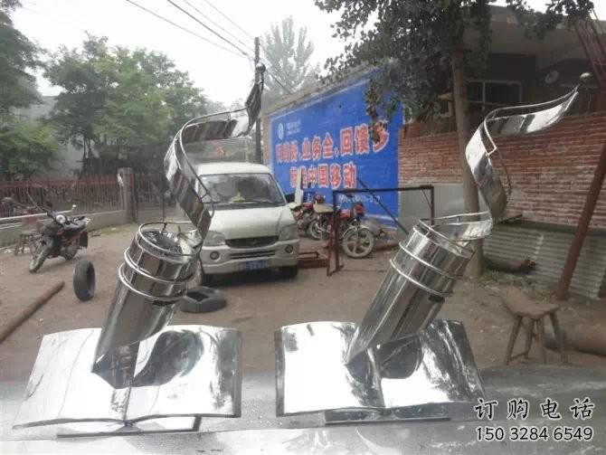 創(chuàng)意鋼筆雕塑廠家 鏡面小品 公園不銹鋼鋼筆雕塑廠