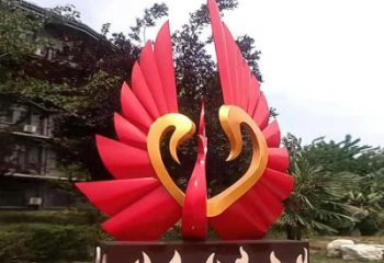 創(chuàng)意風(fēng)箏雕塑廠家 歐式抽象小品 公園不銹鋼風(fēng)箏雕塑加工廠