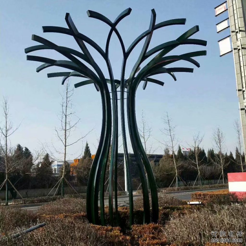 幾何雨傘雕塑廠家 抽象小品 大型不銹鋼雨傘雕塑工廠