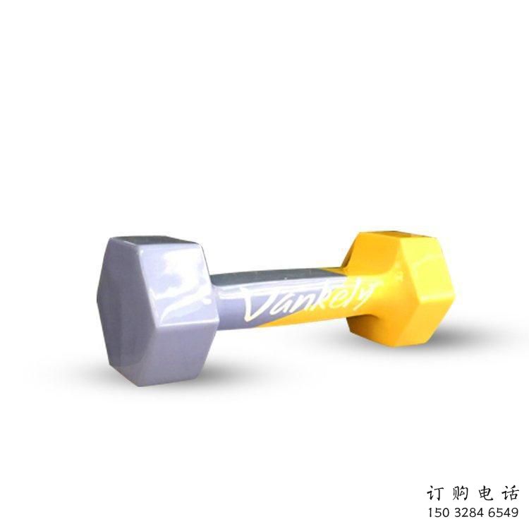 大型啞鈴雕塑廠家 創意小品 大型不銹鋼啞鈴雕塑廠