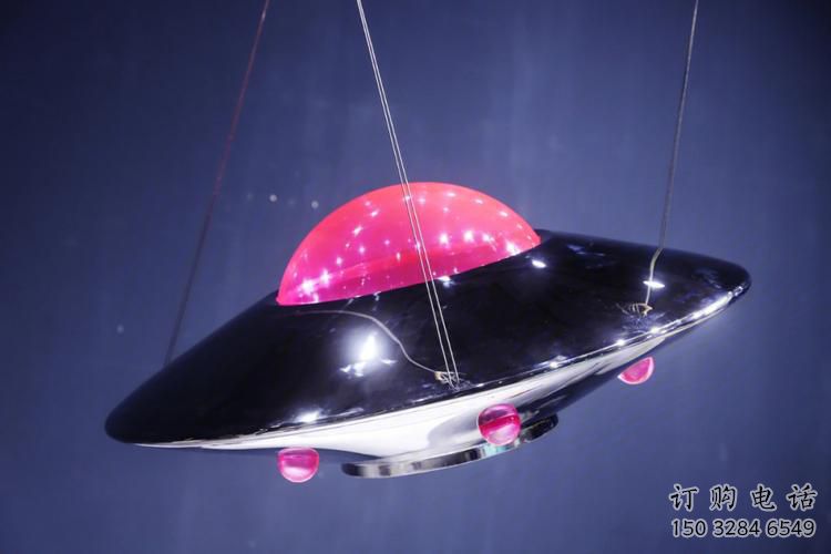 中式飛碟雕塑廠家 創(chuàng)意小品 游樂場不銹鋼飛碟雕塑廠