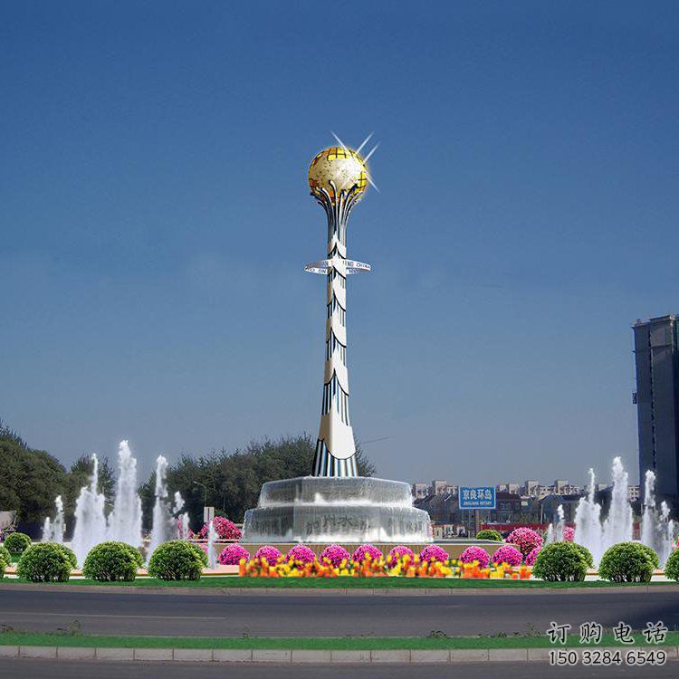 戶外獎杯雕塑廠家 噴漆小品 大型不銹鋼獎杯雕塑工廠