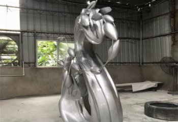 幾何景觀石雕塑廠家 歐式小品 廣場(chǎng)不銹鋼景觀石雕塑廠