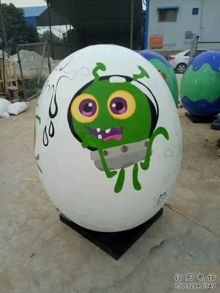廣場不倒翁雕塑廠家 彩繪小品 抽象不倒翁雕塑制作