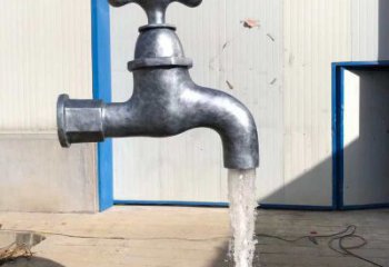 創意水龍頭雕塑廠家 抽象小品 公園水龍頭雕塑廠