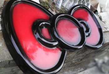 大型蝴蝶結(jié)雕塑廠家 彩繪工藝小品 廣場(chǎng)蝴蝶結(jié)雕塑價(jià)格