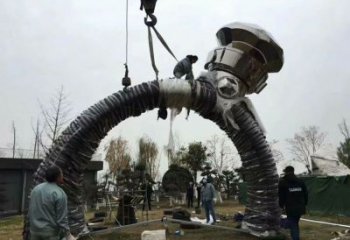 創意鉆石雕塑廠家 現代廣場小品 公園不銹鋼鉆石雕塑廠