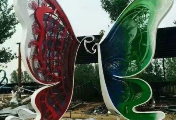 公園蝴蝶結(jié)雕塑廠家 戶(hù)外創(chuàng)意現(xiàn)代擺件 
