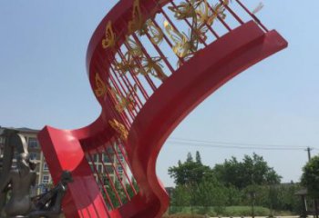 中式蝴蝶樹雕塑廠家 幾何創意小品 游樂場不銹鋼蝴蝶樹雕塑廠