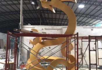 異形龍卷風(fēng)雕塑廠家 現(xiàn)代小品 幾何不銹鋼龍卷風(fēng)雕塑廠