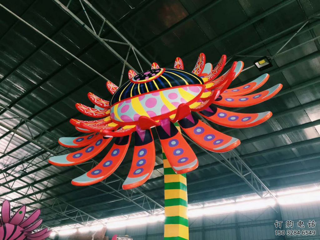 公園太陽花雕塑廠家 戶外擺件 創意不銹鋼太陽花雕塑廠