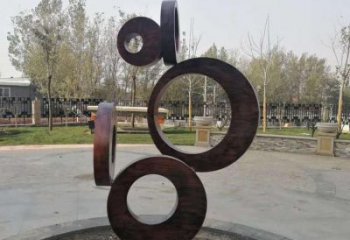 仿古樂(lè)符雕塑廠家 草地小品 房地產(chǎn)不銹鋼樂(lè)符雕塑廠