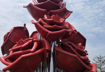 中式花樹雕塑廠家 公園小品 游樂場不銹鋼花樹雕塑廠