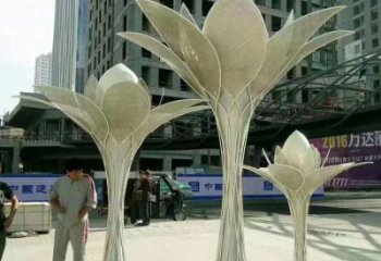 抽象大樹雕塑廠家 戶外小品 大型不銹鋼大樹雕塑廠