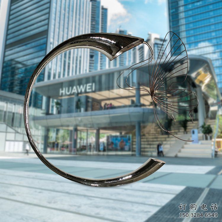 大型喇叭花雕塑廠家 鍛造小品 公園不銹鋼喇叭花雕塑廠