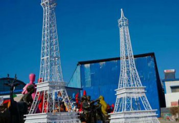 創意塔雕塑廠家 現代小品 公園不銹鋼塔雕塑廠