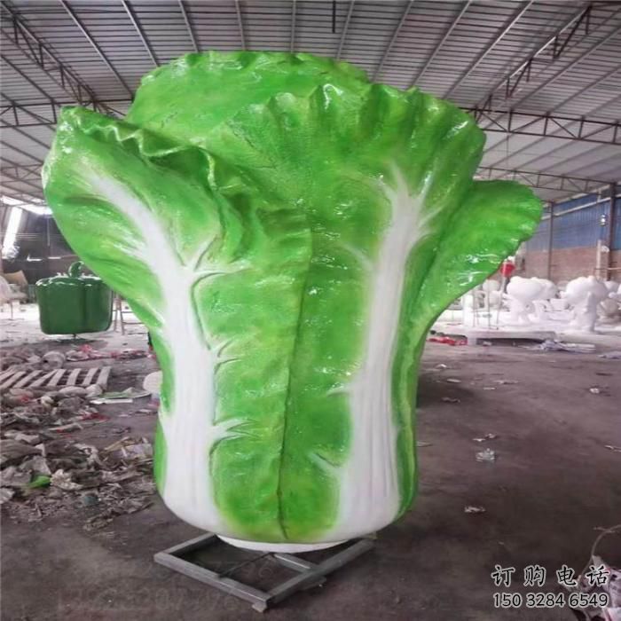 歐式大白菜雕塑廠家 抽象擺件 現(xiàn)代不銹鋼大白菜雕塑廠