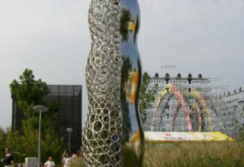 大型花生雕塑廠家 鍛造小品 定做不銹鋼花生雕塑廠