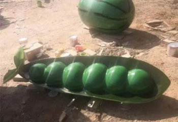 草地云豆雕塑廠家 現(xiàn)代公園小品 大型云豆雕塑定做