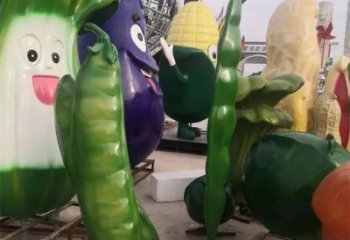 庭院云豆雕塑廠家 草地小品 大型云豆雕塑定做