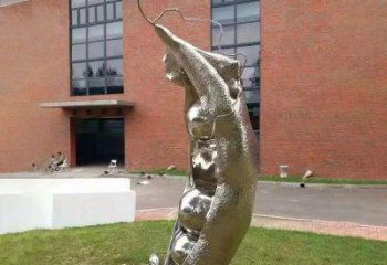 仿真云豆雕塑廠家 現代擺件 創意不銹鋼云豆雕塑定制