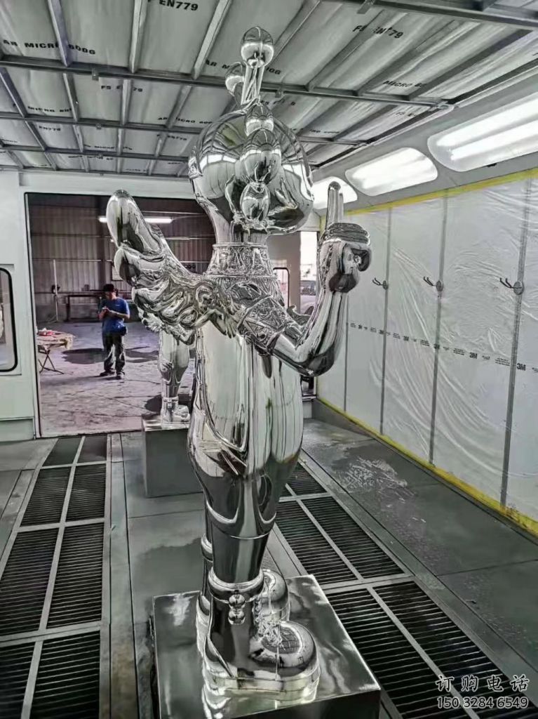 歐式小孩雕塑廠家 抽象擺件 大型不銹鋼小孩雕塑定制