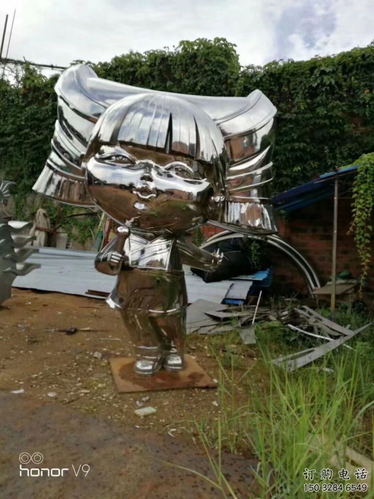 幼兒園小孩雕塑廠家 創意擺件 校園不銹鋼小孩雕塑廠