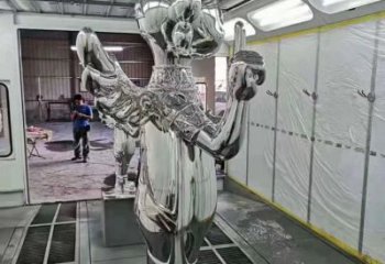 歐式小孩雕塑廠家 抽象擺件 大型不銹鋼小孩雕塑定制