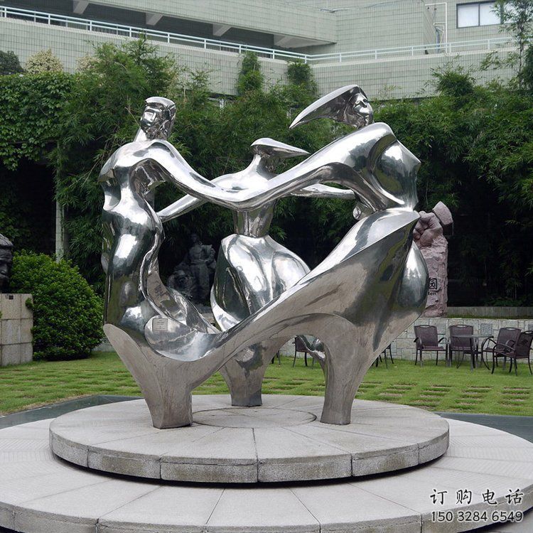 公園飛人雕塑廠家 戶外擺件 戶外鏡面不銹鋼飛人雕塑