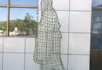 鏤空孔子雕塑廠家 園林小品  大型鏤空孔子雕塑廠