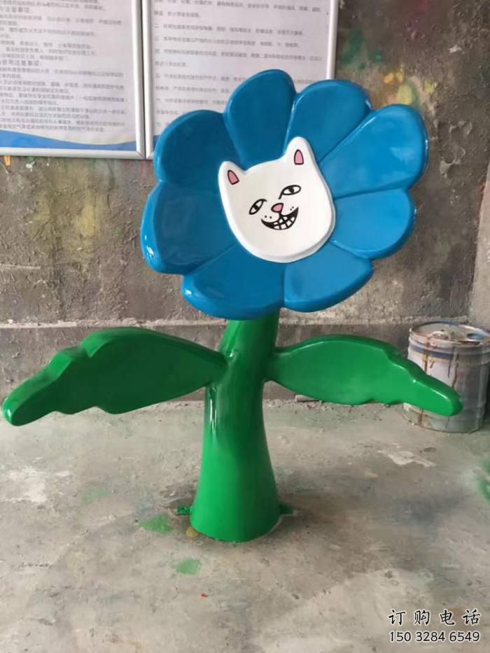 公園笑臉雕塑廠家 戶外擺件  現代創意笑臉雕塑價格