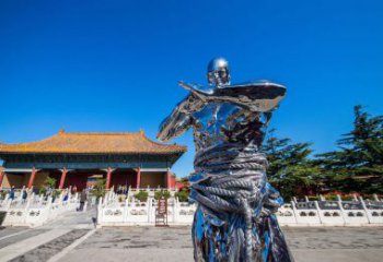 現(xiàn)代老頭雕塑廠家 大型擺件  創(chuàng)意不銹鋼老頭雕塑工廠