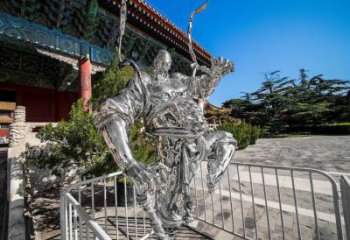 鍛造老頭雕塑廠家  公園小品 戶外不銹鋼老頭雕塑工廠