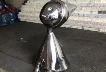 抽象人偶雕塑廠(chǎng)家 創(chuàng)意小品 戶(hù)外不銹鋼人偶雕塑定做