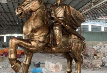 部隊騎士雕塑廠家  廣場小品 噴漆騎士雕塑廠