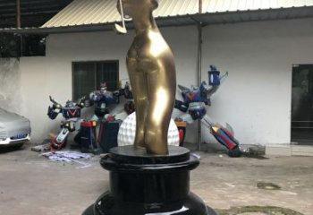 抽象男人雕塑廠家  運動小品  戶外不銹鋼男人雕塑定做