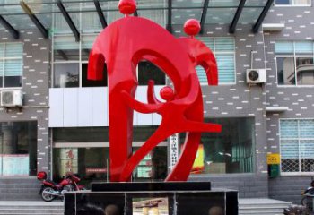 中式計生雕塑廠家  公園小品  現代不銹鋼計生雕塑制作